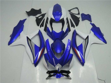 Kit Completo Carenado Moto GSXR 600 / 750 K8 08-10 - Azul Blanco