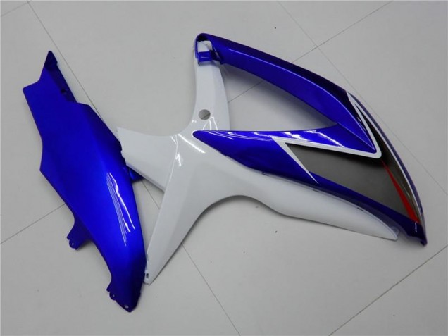 Kit Completo Carenado Moto GSXR 600 / 750 K8 08-10 - Blanco Azul