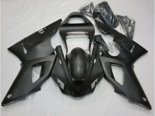 Kit Completo Carenado Moto R1 00-01 - Negro Mate