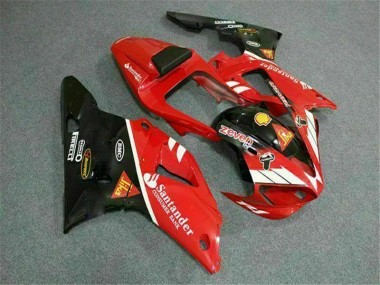 Kit Completo Carenado Moto R1 00-01 - Rojo
