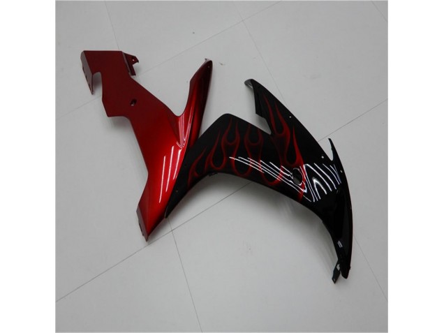 Kit Completo Carenado Moto R1 04-06 - Rojo Negro