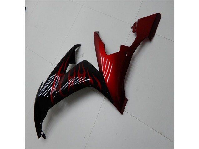 Kit Completo Carenado Moto R1 04-06 - Rojo Negro