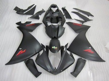 Kit Completo Carenado Moto R1 09-11 - Negro Rojo