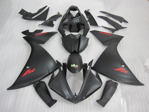 Kit Completo Carenado Moto R1 09-11 - Negro Rojo Kit Completo Carenado Moto R1 09-11 - Negro Rojo