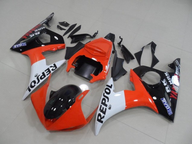 Kit Completo Carenado Moto R6 03-05 - Repsol Kit Completo Carenado Moto R6 03-05 - Repsol
