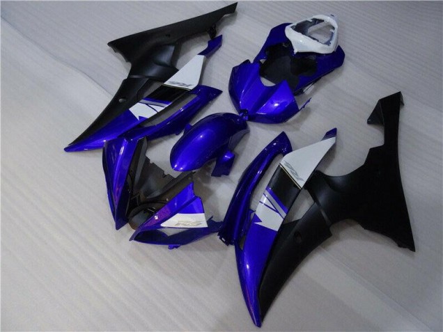 Kit Completo Carenado Moto R6 08-16 - Azul Negro Kit Completo Carenado Moto R6 08-16 - Azul Negro
