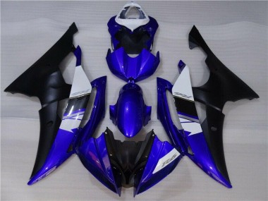 Kit Completo Carenado Moto R6 08-16 - Azul Negro