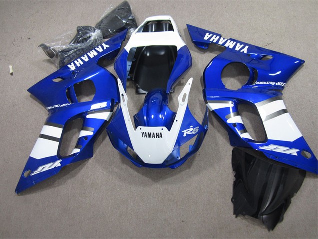 Kit Completo Carenado Moto R6 98-02 - Azul Blanco Kit Completo Carenado Moto R6 98-02 - Azul Blanco