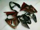 Kit Completo Carenado Moto ZX6R 00-02 - Negro Rojo Llama Kit Completo Carenado Moto ZX6R 00-02 - Negro Rojo Llama