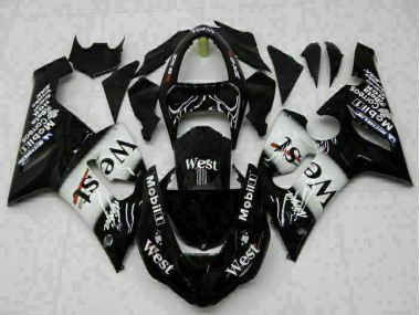 Kit Completo Carenado Moto ZX6R 05-06 - Negro