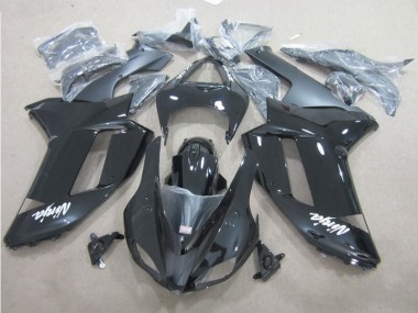 Kit Completo Carenado Moto ZX6R 07-08 - Negro Blanco