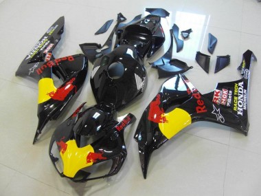 Kits ABS Carenado Motocicleta CBR 1000 RR 06-07 - Negro Red Bull