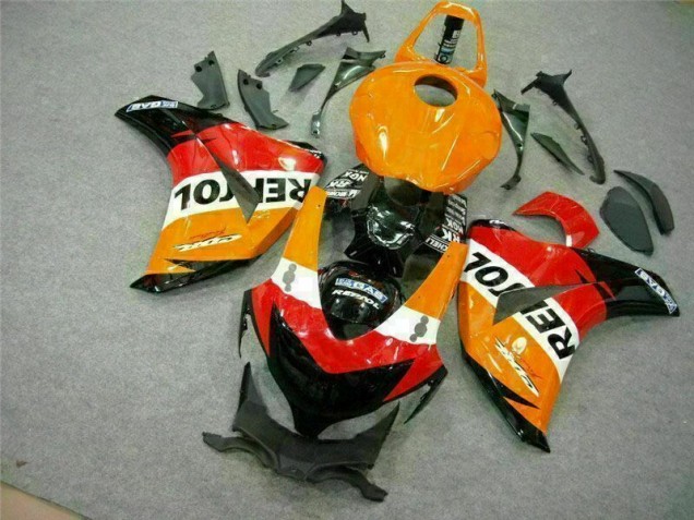 Kits ABS Carenado Motocicleta CBR 1000 RR 08-11 - Naranja Repsol