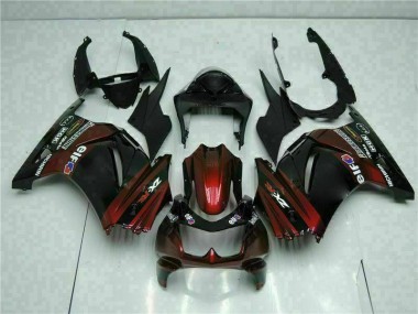 Kits ABS Carenado Motocicleta EX250 08-12 - Negro