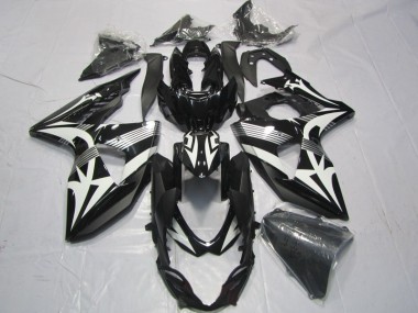 Kits ABS Carenado Motocicleta GSXR 1000 K9 09-16 - Negro Blanco