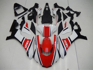 Kits ABS Carenado Motocicleta R1 15-19 - Rojo Blanco