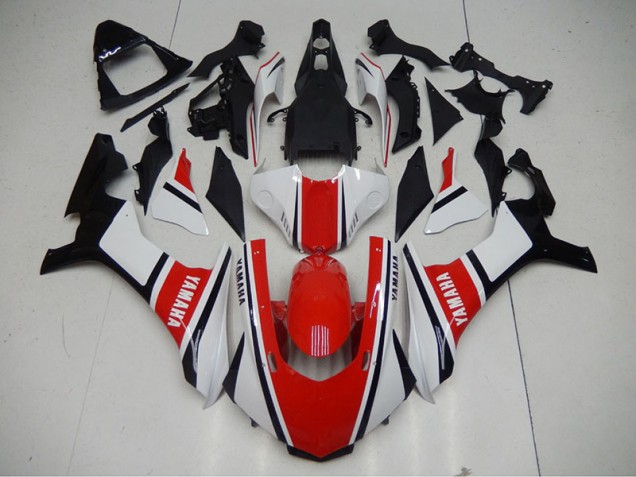Kits ABS Carenado Motocicleta R1 15-19 - Rojo Blanco Kits ABS Carenado Motocicleta R1 15-19 - Rojo Blanco