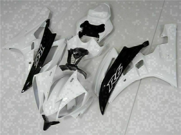 Kits ABS Carenado Motocicleta R6 06-07 - Blanco Negro Kits ABS Carenado Motocicleta R6 06-07 - Blanco Negro