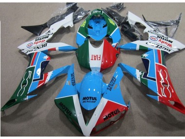 Kits Carenado Moto CBR 1000 RR 04-05 - Azul Rojo Verde Motul