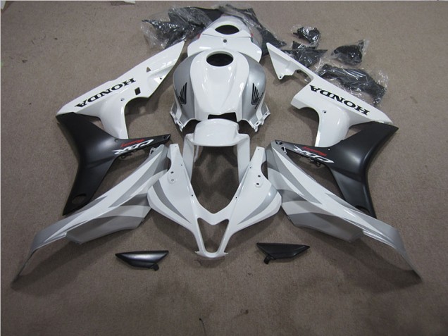 Kits Carenado Moto CBR 600 RR 07-08 - Blanco Negro Kits Carenado Moto CBR 600 RR 07-08 - Blanco Negro