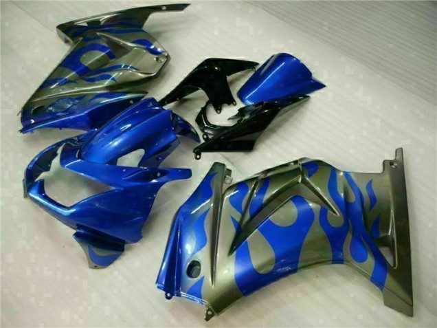 Kits Carenado Moto EX250 08-12 - Azul
