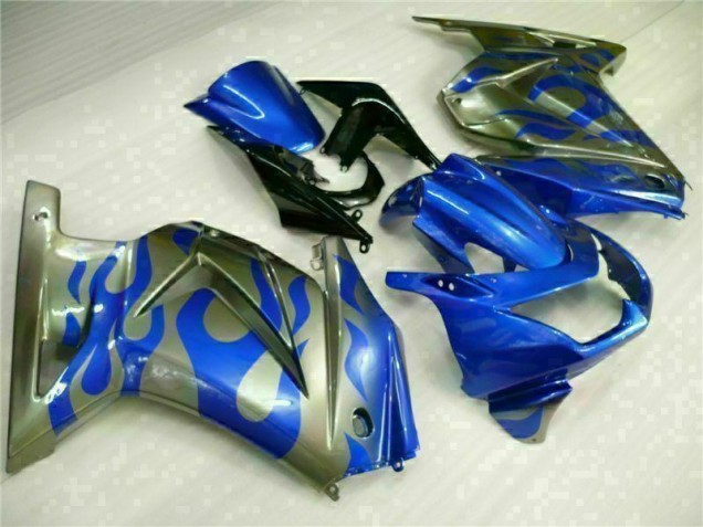 Kits Carenado Moto EX250 08-12 - Azul