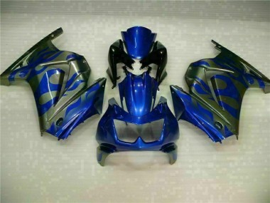 Kits Carenado Moto EX250 08-12 - Azul
