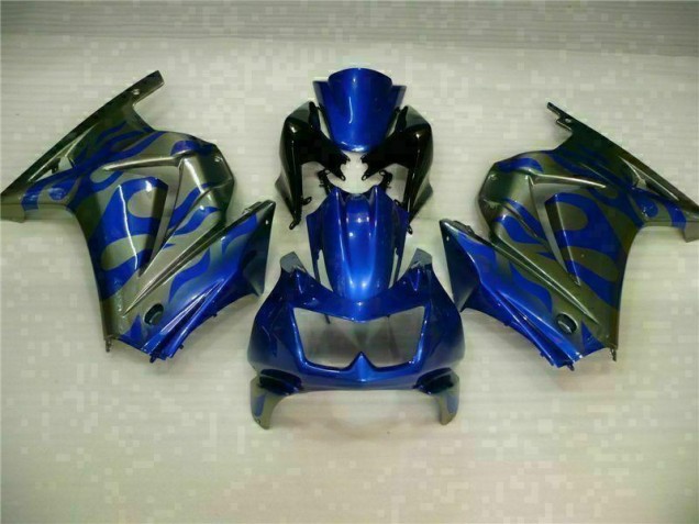 Kits Carenado Moto EX250 08-12 - Azul