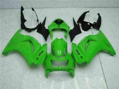 Kits Carenado Moto EX250 08-12 - Verde Negro Ninja
