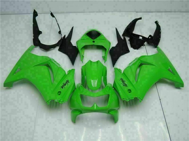 Kits Carenado Moto EX250 08-12 - Verde Negro Ninja