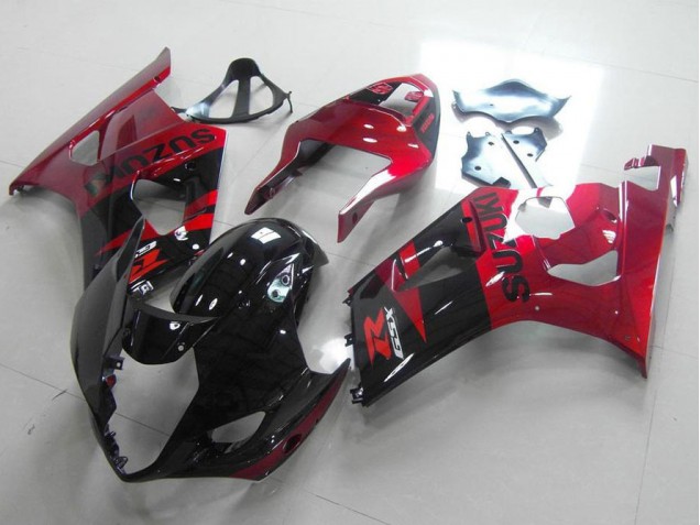 Kits Carenado Moto GSXR 1000 K3 03-04 - Negro Rojo