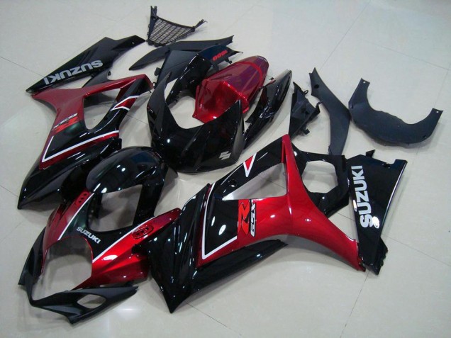 Kits Carenado Moto GSXR 1000 K7 07-08 - Rojo Negro Kits Carenado Moto GSXR 1000 K7 07-08 - Rojo Negro