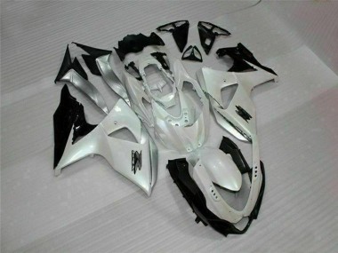 Kits Carenado Moto GSXR 1000 K9 09-16 - Blanco Negro