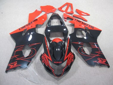 Kits Carenado Moto GSXR 750 K4 04-05 - Rojo Negro