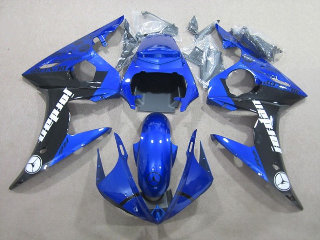 Kits Carenado Moto R6 03-05 - Azul Negro Kits Carenado Moto R6 03-05 - Azul Negro