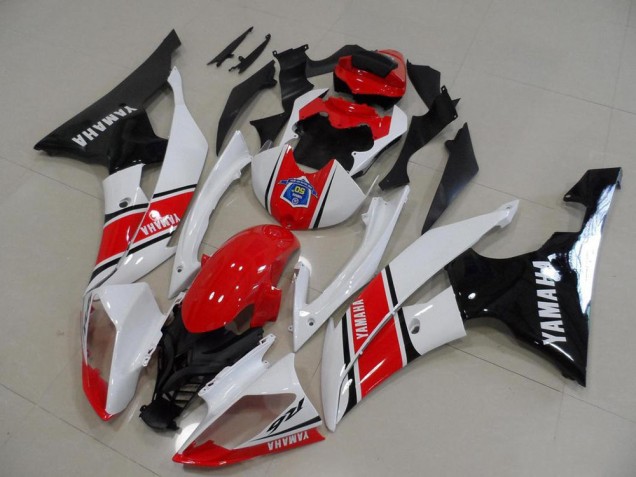 Kits Carenado Moto R6 08-16 - Rojo Blanco Negro Kits Carenado Moto R6 08-16 - Rojo Blanco Negro