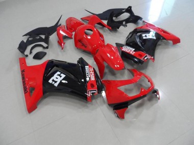 Kits Carenado Moto ZX 250R 08-12 - Rojo Negro