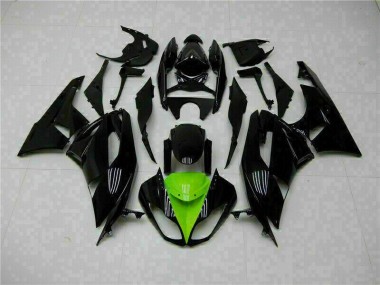 Kits Carenado Moto ZX6R 09-12 - Negro Verde