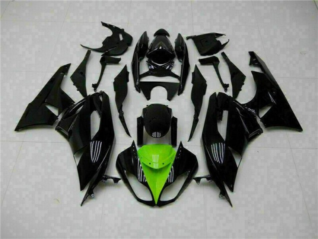 Kits Carenado Moto ZX6R 09-12 - Negro Verde