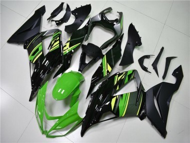 Kits Carenado Moto ZX6R 13-18 - Verde Negro