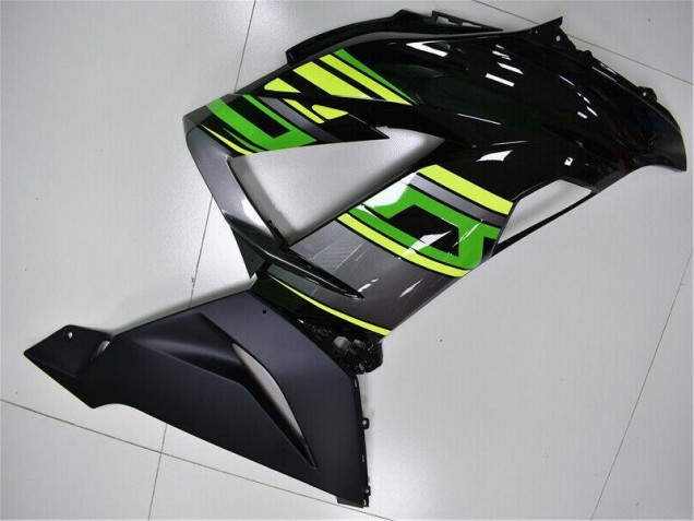 Kits Carenado Moto ZX6R 13-18 - Verde Negro Kits Carenado Moto ZX6R 13-18 - Verde Negro
