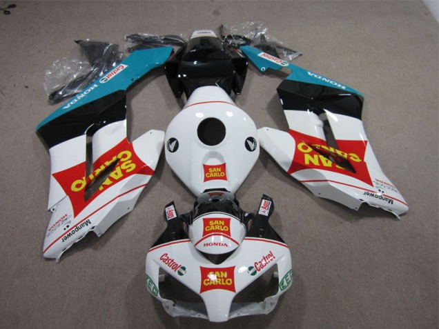 Kits Completo Carenado Moto ABS CBR 1000 RR 04-05 - San Carlo Castrol