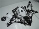 Kits Completo Carenado Moto ABS CBR 1000 RR 08-11 - Negro Blanco