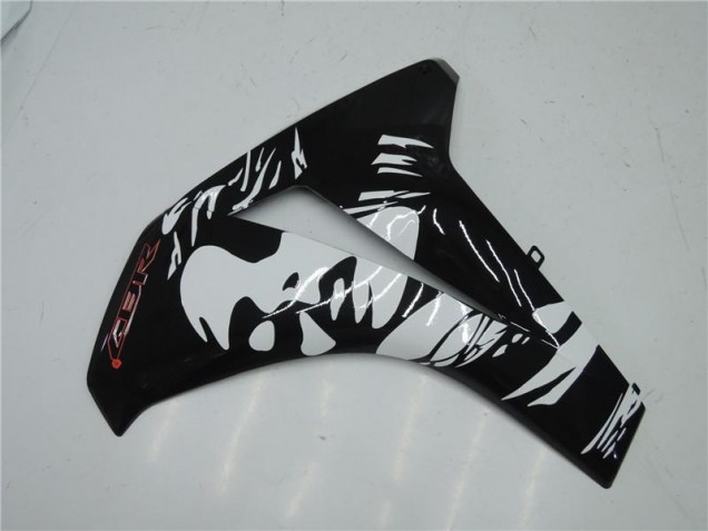 Kits Completo Carenado Moto ABS CBR 1000 RR 08-11 - Negro Blanco