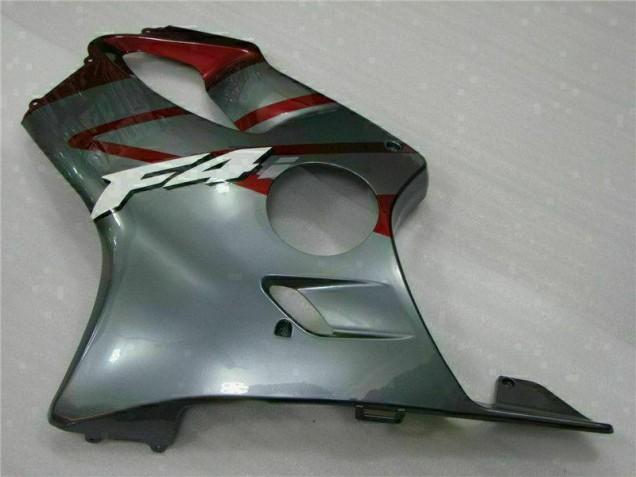 Kits Completo Carenado Moto ABS CBR 600 F4i 01-03 - Rojo Plata Kits Completo Carenado Moto ABS CBR 600 F4i 01-03 - Rojo Plata