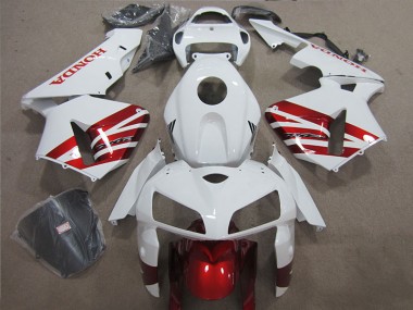 Kits Completo Carenado Moto ABS CBR 600 RR 05-06 - Blanco Rojo