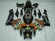 Kits Completo Carenado Moto ABS CBR 600 RR 05-06 - Negro