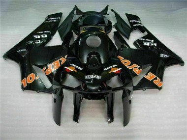 Kits Completo Carenado Moto ABS CBR 600 RR 05-06 - Negro Repsol