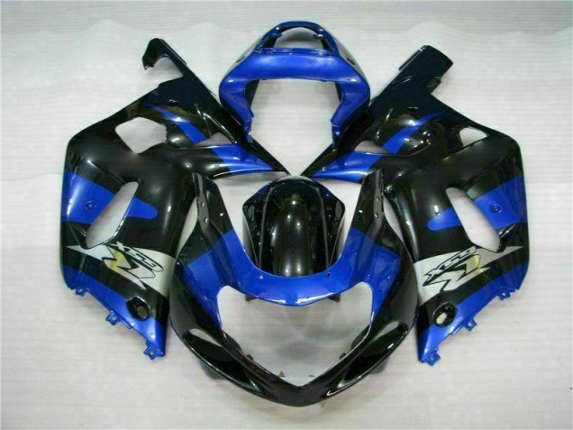 Kits Completo Carenado Moto ABS GSXR 600 / 750 K1 K2 K3 01-03 - Azul Negro Kits Completo Carenado Moto ABS GSXR 600 / 750 K1 K2 K3 01-03 - Azul Negro