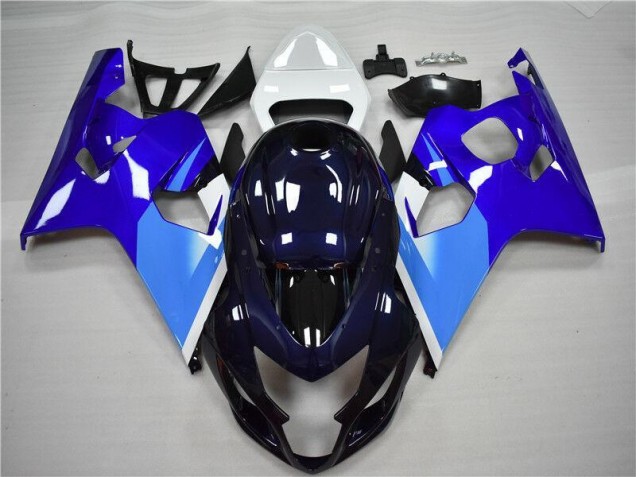 Kits Completo Carenado Moto ABS GSXR 600 / 750 K4 04-05 - Azul Blanco Kits Completo Carenado Moto ABS GSXR 600 / 750 K4 04-05 - Azul Blanco
